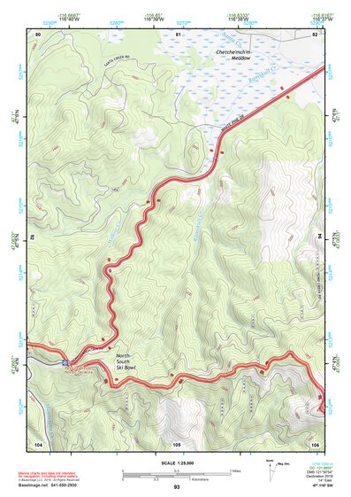 47116SW Page 93 Saint Maries Topo Preview 1