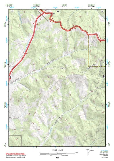 47116SW Page 100 Saint Maries Topo Preview 1
