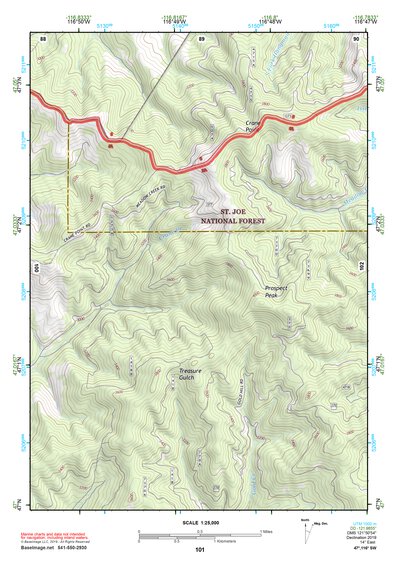 47116SW Page 101 Saint Maries Topo Preview 1