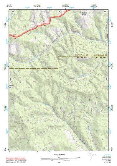 47116SW Page 102 Saint Maries Topo Preview 1