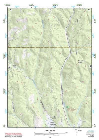 47116SW Page 104 Saint Maries Topo Preview 1