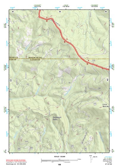 47116SW Page 106 Saint Maries Topo Preview 1