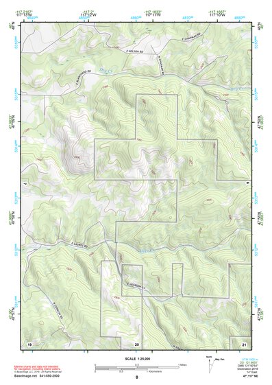 47117NE Page 8 Spokane Topo Preview 1