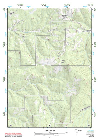 47117NE Page 9 Spokane Topo Preview 1