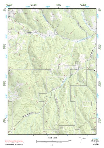 47117NE Page 10 Spokane Topo Preview 1