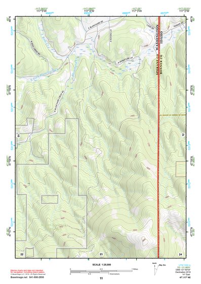 47117NE Page 11 Spokane Topo Preview 1