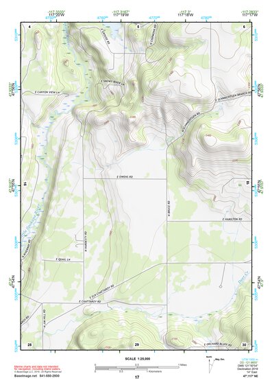 47117NE Page 17 Spokane Topo Preview 1