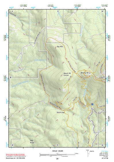 47117NE Page 21 Spokane Topo Preview 1