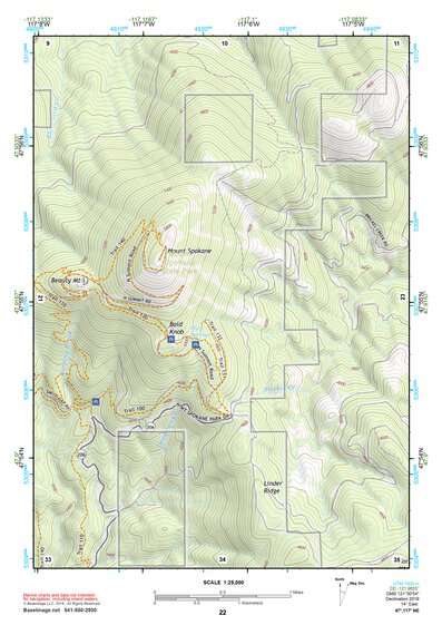 47117NE Page 22 Spokane Topo Preview 1