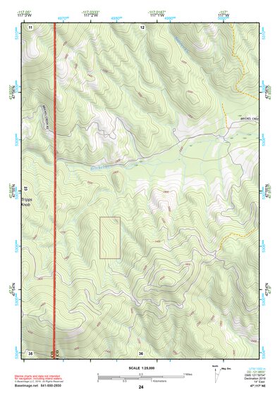 47117NE Page 24 Spokane Topo Preview 1
