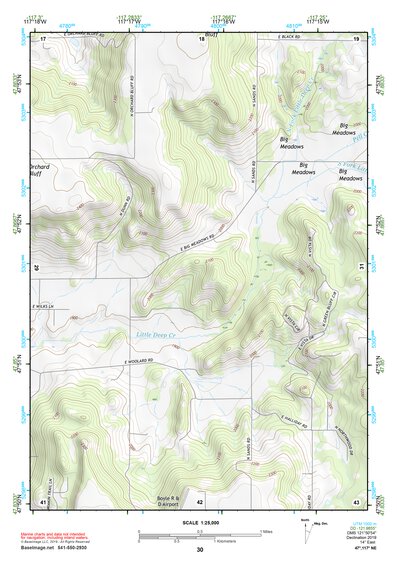47117NE Page 30 Spokane Topo Preview 1