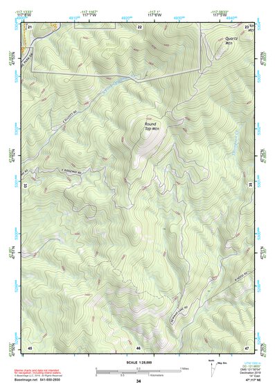 47117NE Page 34 Spokane Topo Preview 1