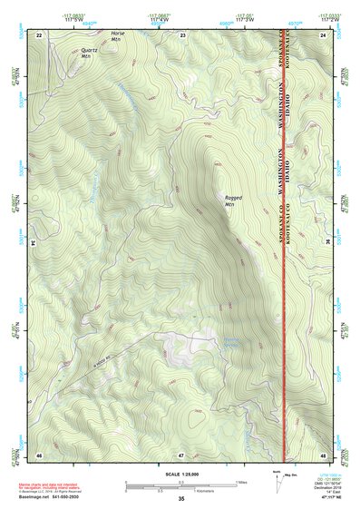 47117NE Page 35 Spokane Topo Preview 1
