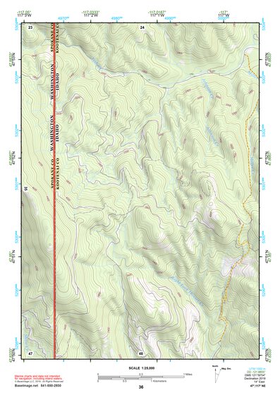 47117NE Page 36 Spokane Topo Preview 1