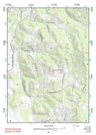 47117NE Page 44 Spokane Topo Preview 1