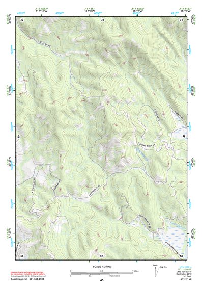 47117NE Page 45 Spokane Topo Preview 1