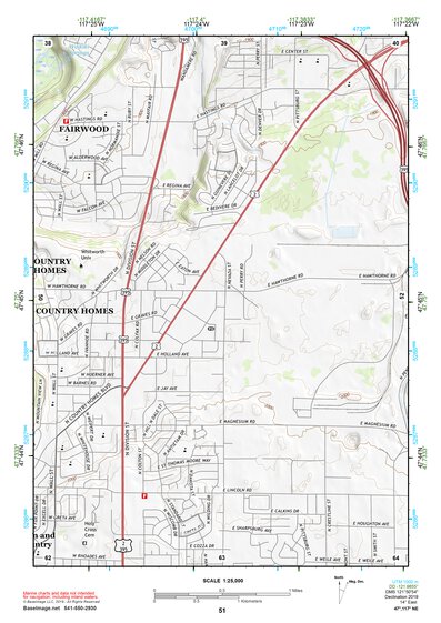47117NE Page 51 Spokane Topo Preview 1