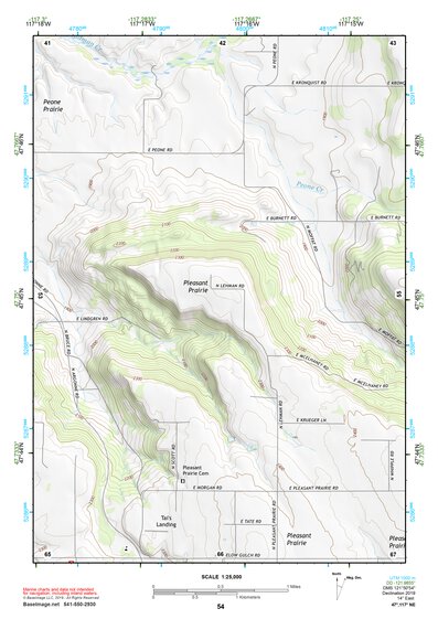 47117NE Page 54 Spokane Topo Preview 1