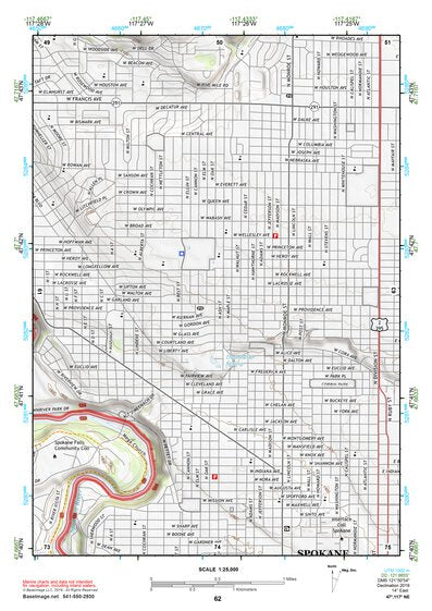 47117NE Page 62 Spokane Topo Preview 1