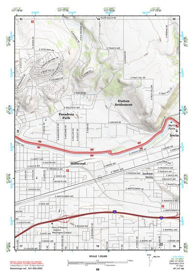47117NE Page 66 Spokane Topo Preview 1