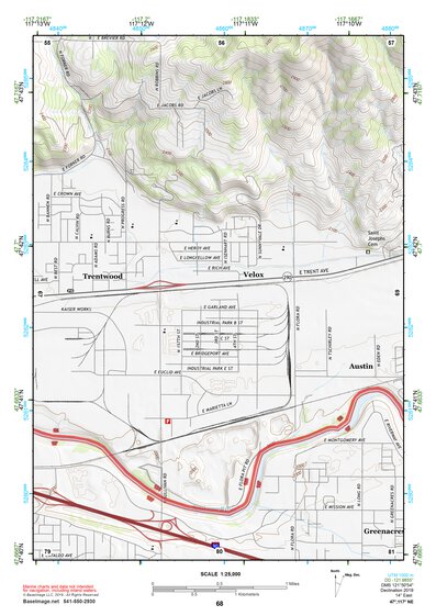 47117NE Page 68 Spokane Topo Preview 1