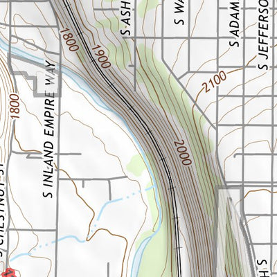 47117NE Page 74 Spokane Topo Preview 2
