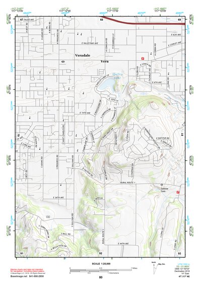 47117NE Page 80 Spokane Topo Preview 1