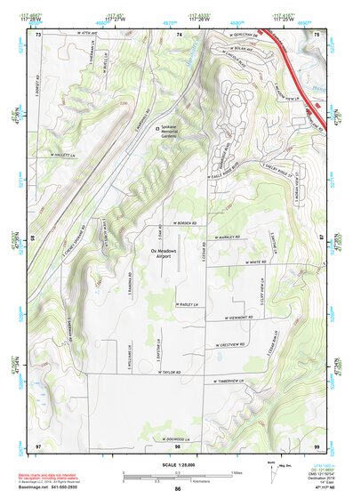 47117NE Page 86 Spokane Topo Preview 1