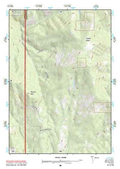 47117NE Page 96 Spokane Topo Preview 1