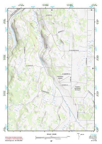 47117NE Page 97 Spokane Topo Preview 1