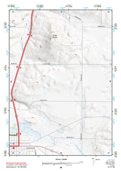 47117NW Page 64 Spokane Topo Preview 1