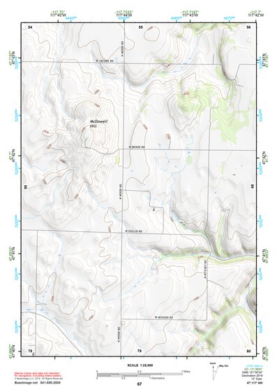 47117NW Page 67 Spokane Topo Preview 1