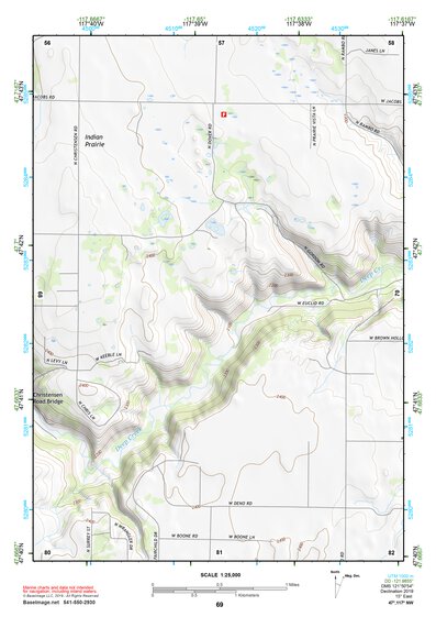 47117NW Page 69 Spokane Topo Preview 1