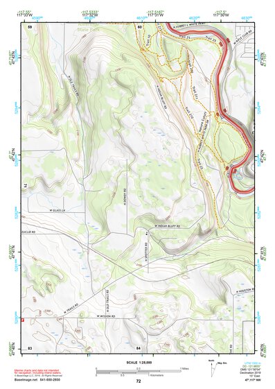 47117NW Page 72 Spokane Topo Preview 1