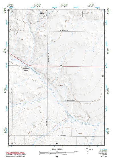 47117NW Page 78 Spokane Topo Preview 1