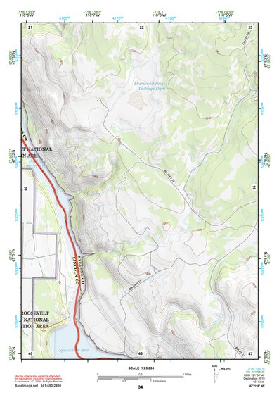 47118NE Page 34 Coulee Dam Topo Preview 1