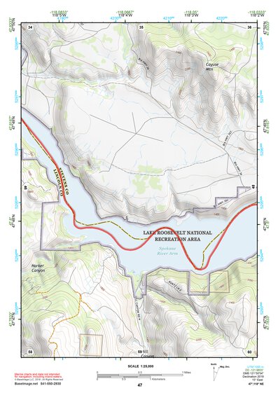 47118NE Page 47 Coulee Dam Topo Preview 1