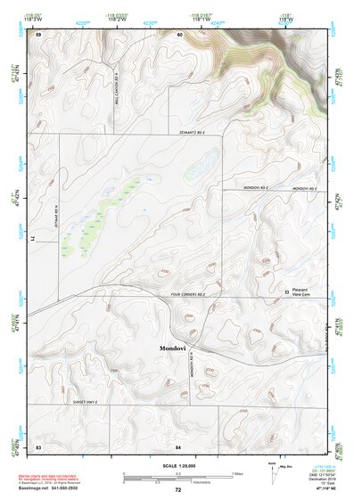 47118NE Page 72 Coulee Dam Topo Preview 1