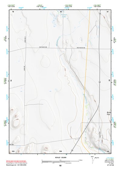 47118NE Page 92 Coulee Dam Topo Preview 1