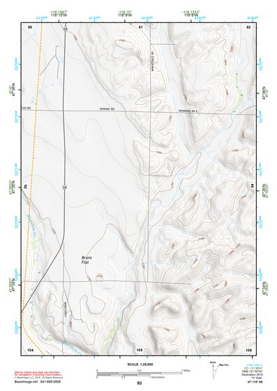 47118NE Page 93 Coulee Dam Topo Preview 1