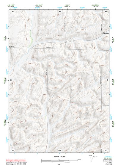 47118NE Page 94 Coulee Dam Topo Preview 1