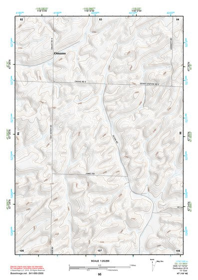 47118NE Page 95 Coulee Dam Topo Preview 1