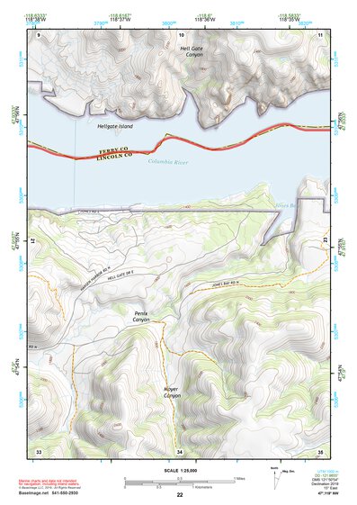 47118NW Page 22 Coulee Dam Topo Preview 1