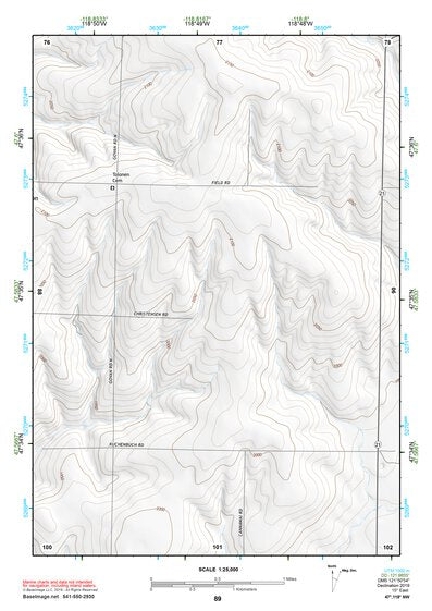 47118NW Page 89 Coulee Dam Topo Preview 1