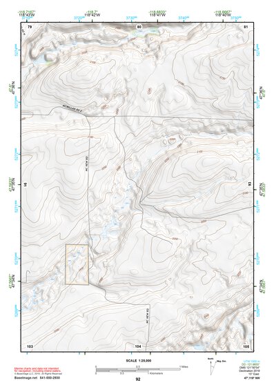 47118NW Page 92 Coulee Dam Topo Preview 1