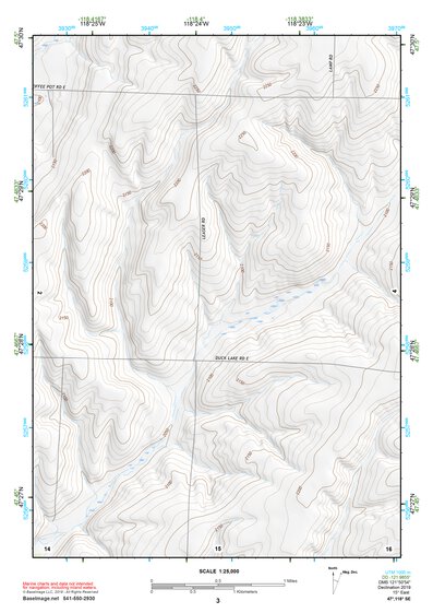 47118SE Page 3 Ritzville Topo Preview 1
