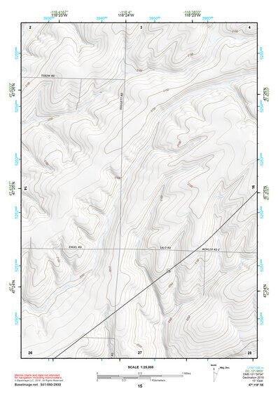 47118SE Page 15 Ritzville Topo Preview 1