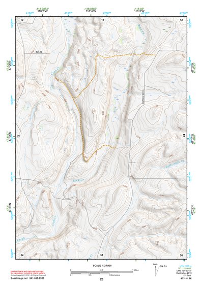 47118SE Page 23 Ritzville Topo Preview 1