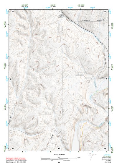 47118SE Page 33 Ritzville Topo Preview 1