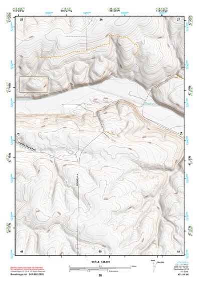 47118SE Page 38 Ritzville Topo Preview 1